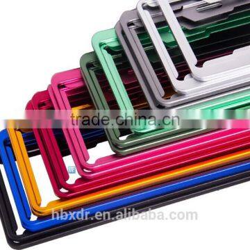 OEM accept ! 2014 top sale wholesale best price Aluminum license plate frame