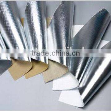 Reinforced Aluminum Foil Facing Scrim Kraft Paper for House Wrap Insulation photo-2