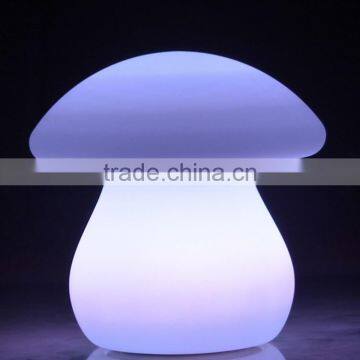 LED shine flashing mushroom table lamp