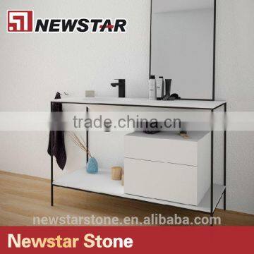 Hotel Stainless Steel Bathroom Vanity photo-2