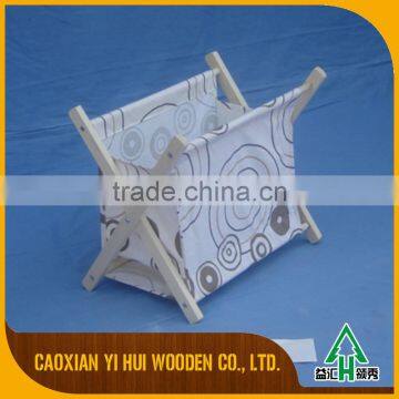 Wooden Magazine Table Magazine Rack For Home photo-1