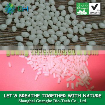 100% compostable pla polylactic acid pla granule GH401 for injection molding