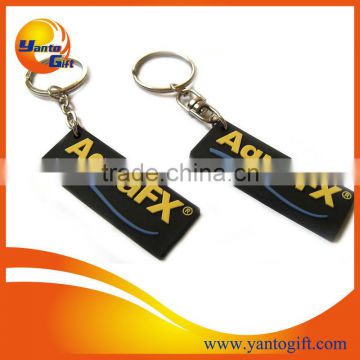 Custom 3D logo Keyring PVC