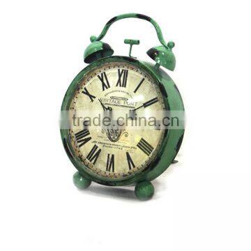Cheap!!! Round Small MDF Table Clock Small Wooden Table Clock photo-5