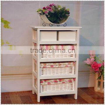 2015 Hot Sale French Antique Living Room Furniture White Color Wooden Cabinet photo-4