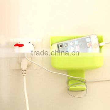 Q1100 Wall Box Strong Adhesive Kitchen Bathroom Plastic Storage Box photo-2