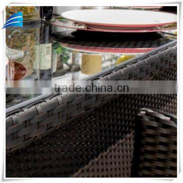 Leisure Synthetic Rattan Furniture Dining Table Sets photo-4