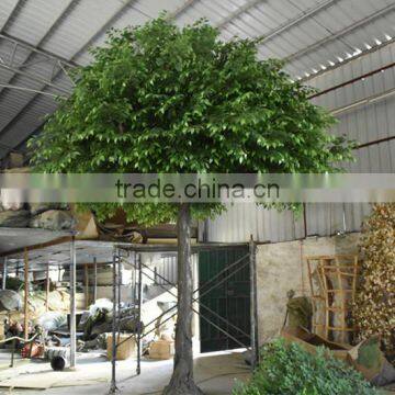 SJ2001037 Ornamental foliage plants/fake metal ficus tree/artifiical banyan tree for decoration