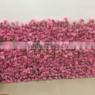 Artificial peach flower backdrop