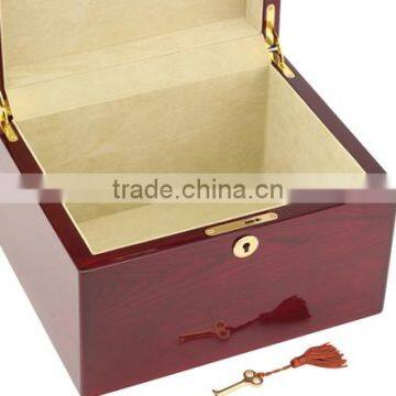 Simple Style Memorial Chest Cremation Wooden Urn for Ashes photo-3