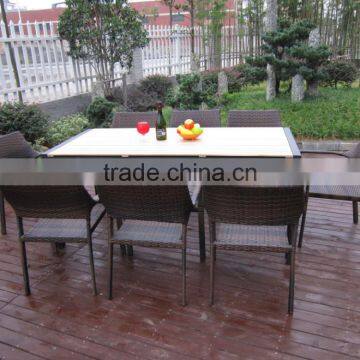 China Manufacturer Garden Outdoor Dining Set New Product Environmentally Protective photo-3
