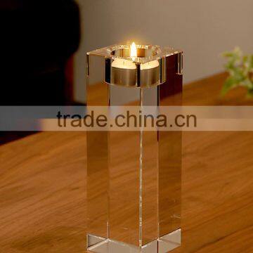 Excellent Glass Crystal Candlestick Wedding for Sale photo-2