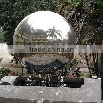 Art Sculptures Modern Metal Craft Sculpture Stainless Steel Balls photo-2