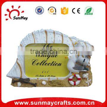 Resin Customized Photo Frame With Bird Figurine photo-2