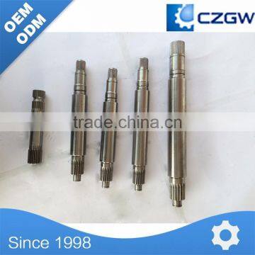 OEM&ODM-Chemical Machinery Parts-Shaft-Spline-Worm-002
