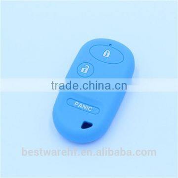 3 buttons silicone car key cover for honda in stcon much colors