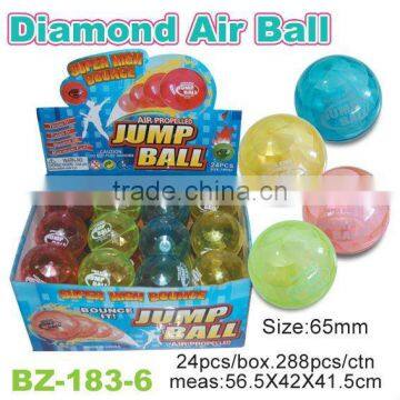 Novelty TPU Air Bouncing Ball With Diamond Surface