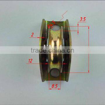 1.5 Inch Sliding Gate Wheel Diameter 40mm Thickness 12mm Bearing 6000RS Groove "U" With Outer Support ITEM:412PCR photo-4