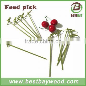 Bamboo Knot Skewer 12cm photo-4
