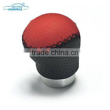 Aluminium Shift Knob With High Quality Leather photo-4