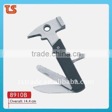 2014 New stainless steel multi cutler warrior tool with hammer (8910B )