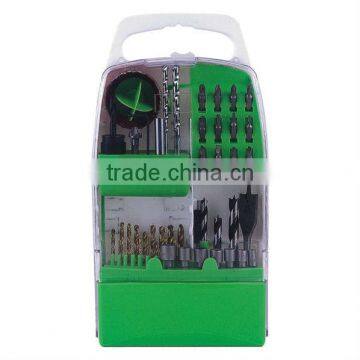 50pcs Innovative Combined Drill Bit Set in Plastic Case