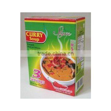 Slym Instant Vegetarian Instant Curry Soup (Box)