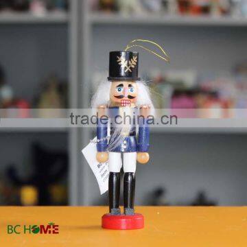 5 inch wooden Christmas nutcracker ornament home decoration