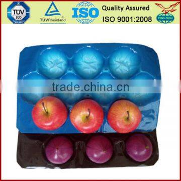 High Quality Polypropylene Black Plastic Stackable Food Tray photo-5