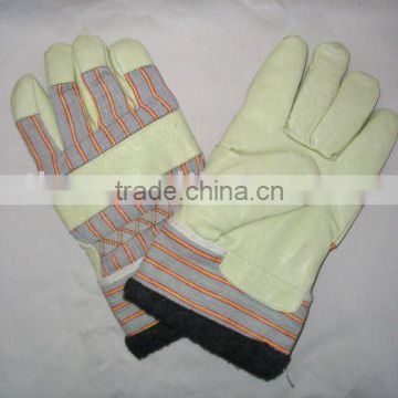 Cow leather work glove