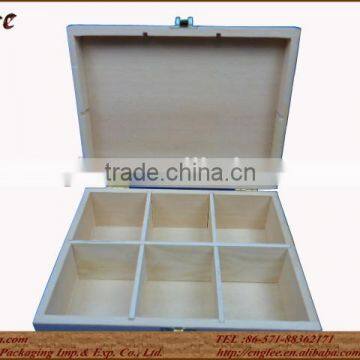Chinese Nature Wooden Coffee and Tea Packaging Gift Boxes