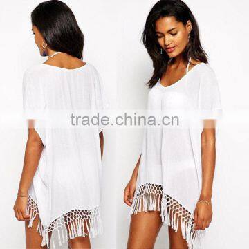 Cheap Sexy Weastern Style Women Summer Beach Dress Bikini Wrap Beachwear Beach Cover Up Crochet Kaftan Swimmwear Wholesale