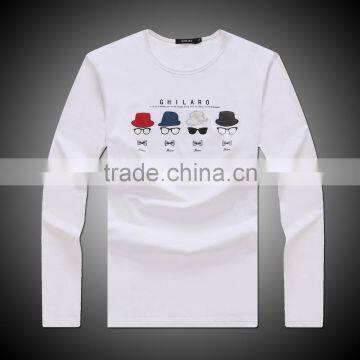 Men's Long Sleeve t Shirt( 95%cotton 5%spandex )digital t Shirt Printing Machine photo-4