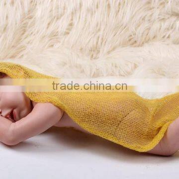 2016 New Style China Wholesale Cute Boutique New Born Wrap 35*150cm for Photo as Gift photo-3