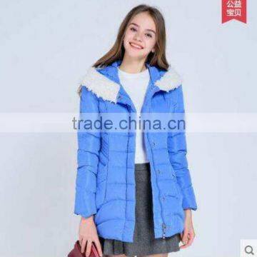 GZY breathable down jacket for winters woman high quality coat export Italy china stock high-end lady coat 2017