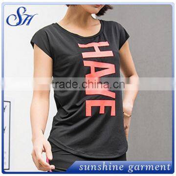 2017 Summer Gym workout printed short-sleeved T-shirt