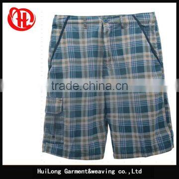 Men's Cheap Short Pants Stocklots Plaid Printed Shorts photo-2