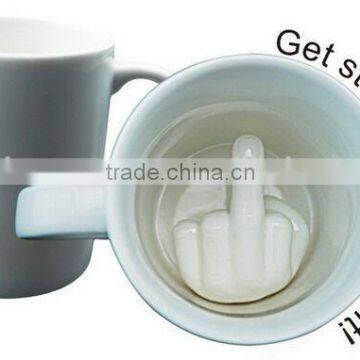 2016 new design mug , up yours ! mug , up yours mug