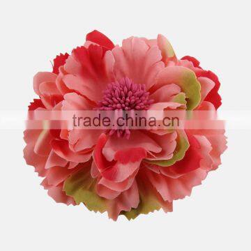 Adult novelty fabric flower both hair clip and brooch,fabric flower brooch corsage for girls