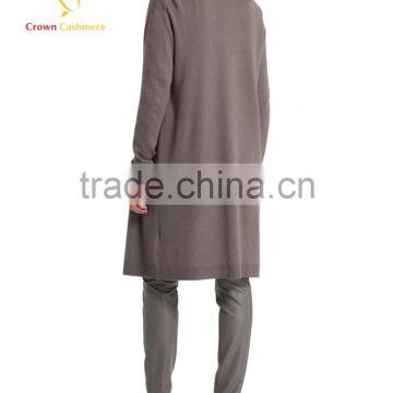 Women Wool Long Cardigan Sweater photo-2