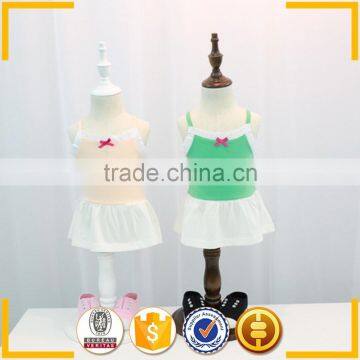 Wholesale Little Girls Ruffle Top Lace Ruffles Hem Child t Shirt White Top photo-4