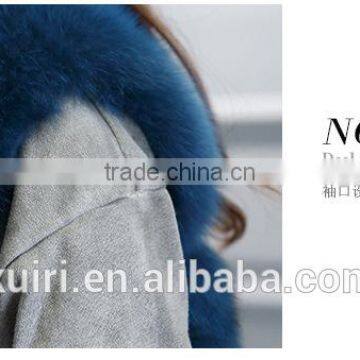 2016 New Arrival Full Pelt Fox Fur Gilet Women Fashion Whole Skin Fox Fur Vest Factory Wholesale Retail OEM Low Discount photo-6