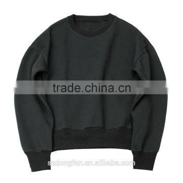 Good Quality Crew Neck Sweatshirt T-Shirts 100%cotton Fleece Sweatshirt Mens Hoddies Plain Hoodies Men photo-2
