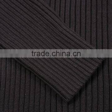 Fashion Long Sleeve Black Cardigan Sweaters For Men photo-5