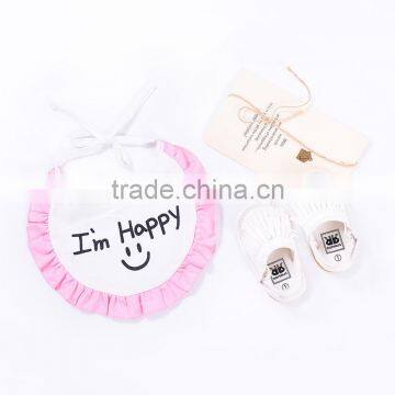 S33340W Baby Cotton Bibs Kids Cute Printing Soft Bandana Newborn Toddler Bibs photo-3