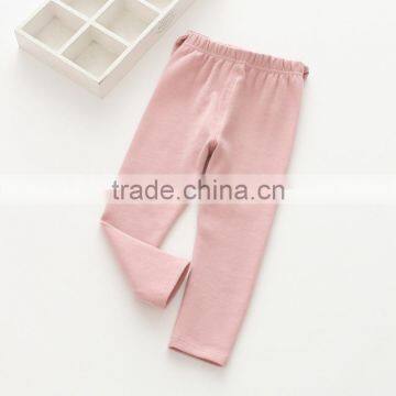 S60642B Autumn Kids Girls Baby Leggings Cotton Pants Cute Lovely Girls Stretch Bow Cloth photo-2