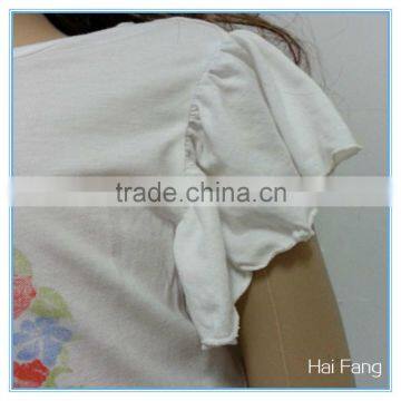 Children Girls Printting Bubble Sleeve t Shirt, Girl t Shirts Printed Designs, Fancy Girl Short Sleeve t Shirt photo-5