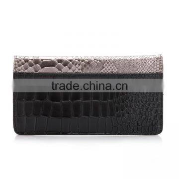 Top Sale Genuine Leather Women Wallets Lady Purse Long Wallet Credit Card Holder photo-5