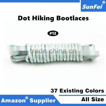 Customized Strong Round Fireman Military Boot Laces Manufacturer Provide Custom Service