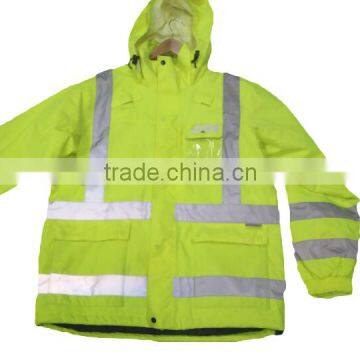 hi Vis Waterproof Reflective Winter Thick Jacket photo-4